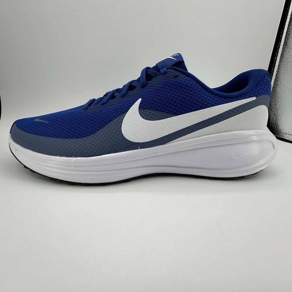 Nike Revolution‎ 8 Running Shoes Mens 12 Deep Royal Blue White HJ9198 401 NEW